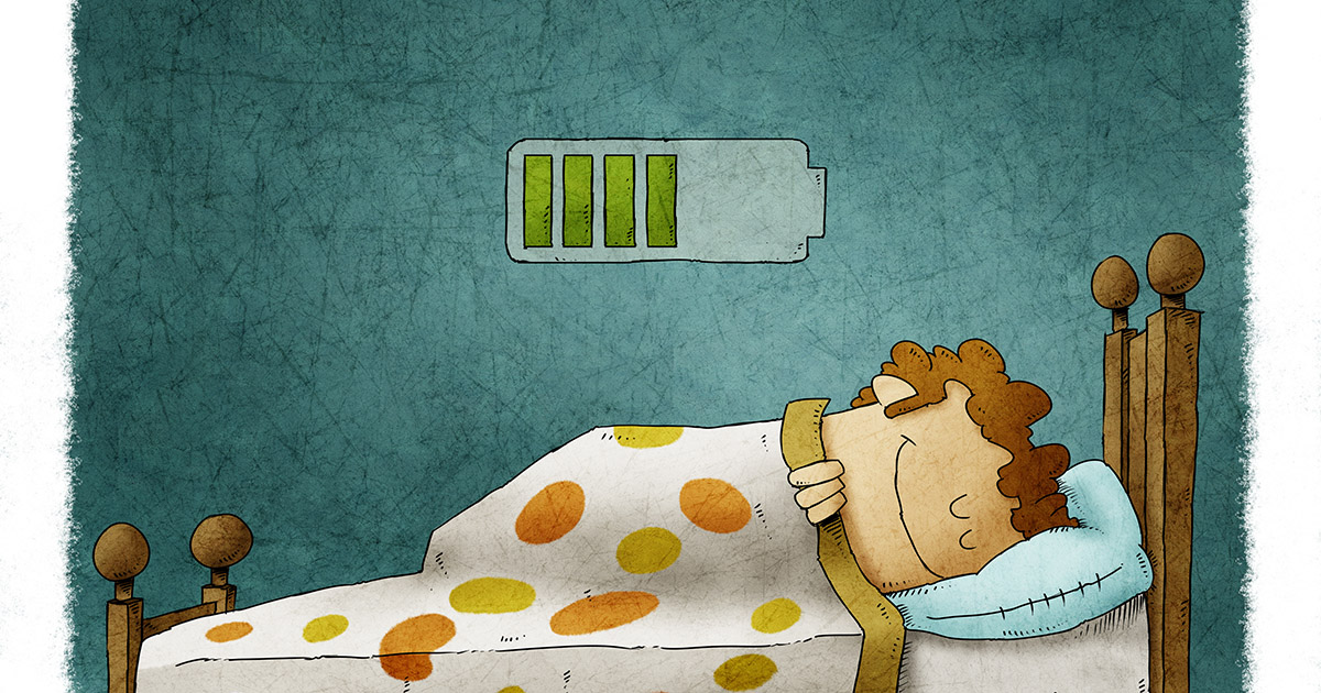 Je dors et je me recharge